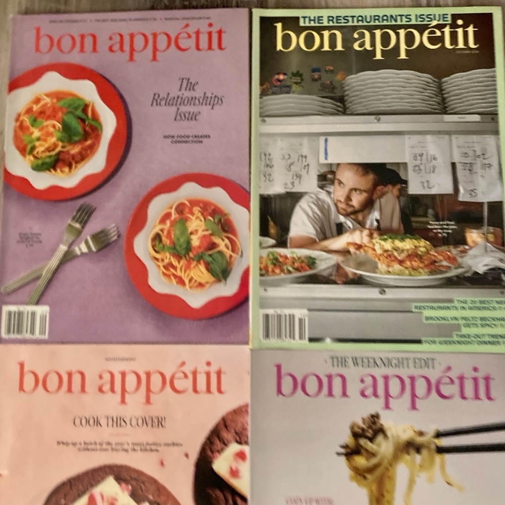 Lot 9 Bon Appetit Magazine 2025 2024 Jul Jun May Apr Mar Feb Jan Dec Nov Oct Sep - Picture 4 of 5